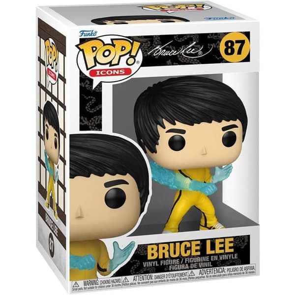 Figur - FUNKO - Bruce Lee - 9 cm - Vinyl - Blandad - Från 3 år