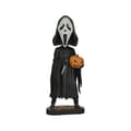 Miniatyrbild 1 av 4: Figurin - NECA - Scream - Head Knocker Ghost Face med pumpa 20 cm - Unisex - Vuxen - Inomhus - Vit