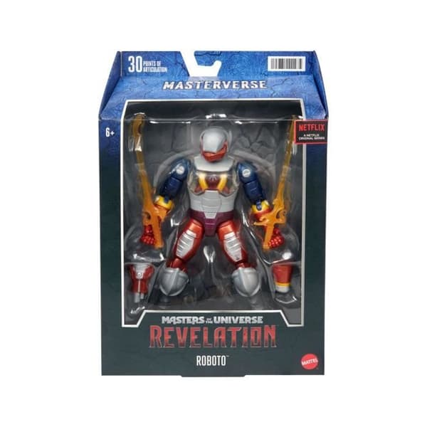 Mattel - Masters of the Universe: Masterverse Revelation - Roboto Figur 18 cm