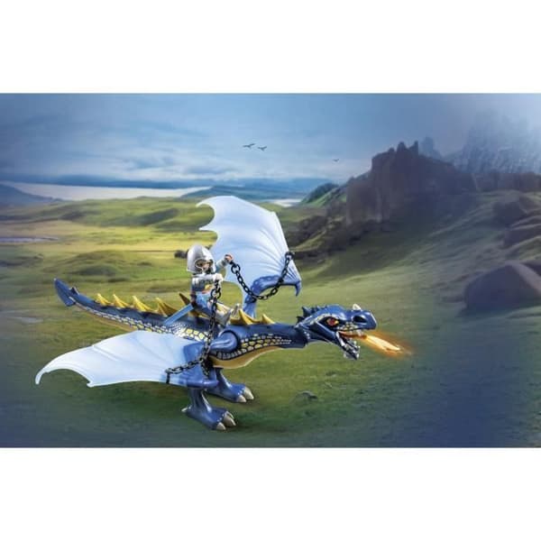 PLAYMOBIL 71644 Fighters med drakar och kanoner, Novelmore, Dragon, 39 stycken, från 4 år och uppåt