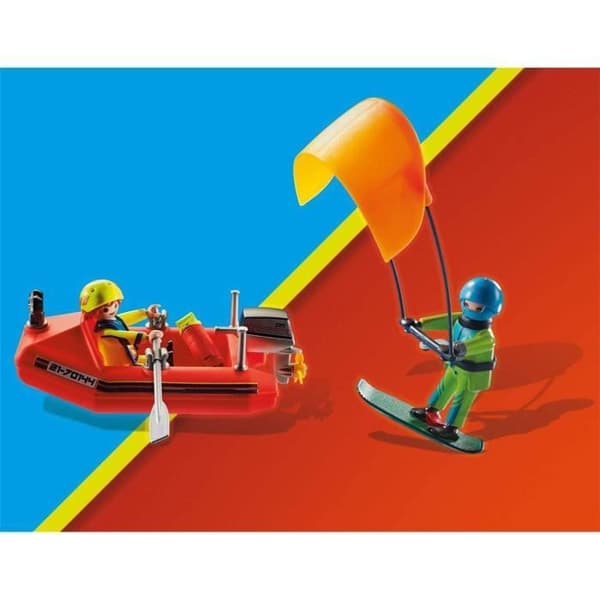 City Action Rescuer och kitesurfare