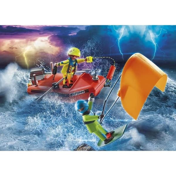 City Action Rescuer och kitesurfare