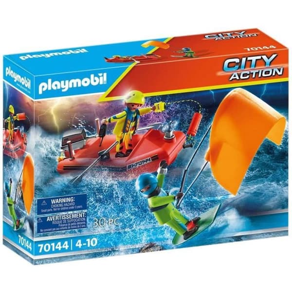 City Action Rescuer och kitesurfare