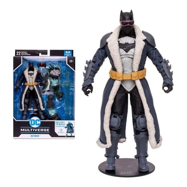 Figur Batman (Endless Winter) McFarlane BANDAI - TM15471 - DC Multiverse - DC Bygg en figur - 17 cm