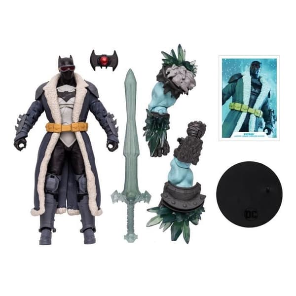 Figur Batman (Endless Winter) McFarlane BANDAI - TM15471 - DC Multiverse - DC Bygg en figur - 17 cm