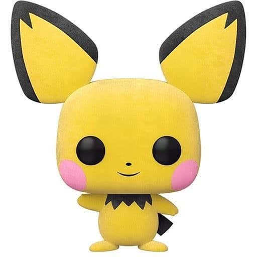 Funko Pop! Spel: Pokémon - Pichu Flocked (Exc) - Exklusivt för Smartoys