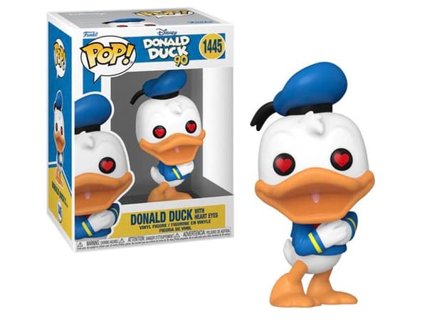 Funko POP Disney Kalle Anka figur med hjärtögon