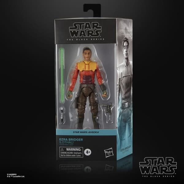 Figur - HASBRO - Ezra Bridger Lothal - The Black Series - Star Wars - 14 år och uppåt - Inomhus - Blandat