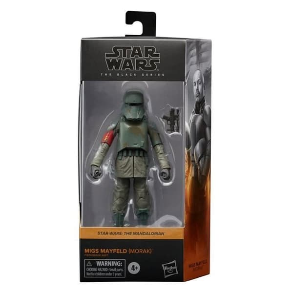 Star Wars The Black Series ledad figur - Migs Mayfeld (Morak) - HASBRO - 15cm - Unisex - Barn - 14 år gammal