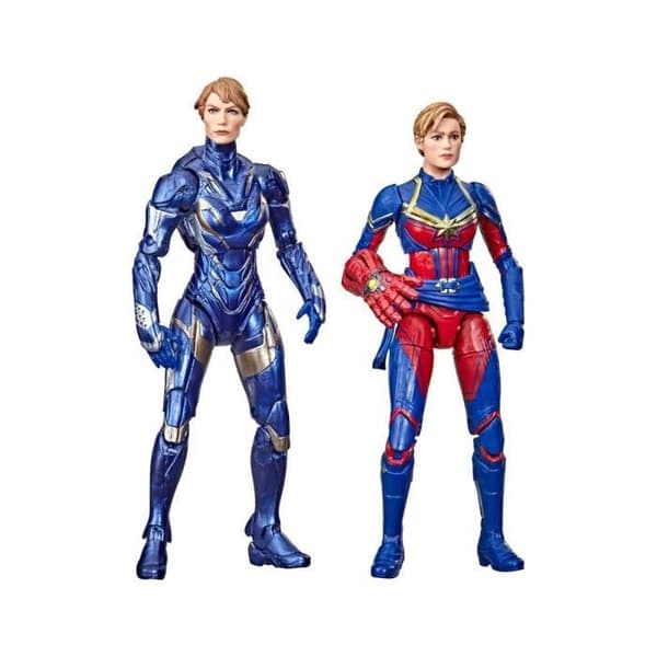Figur - Hasbro - Avengers: Endgame - Captain America &amp; Rescue Armor - 15 cm - Troget trogna detaljer