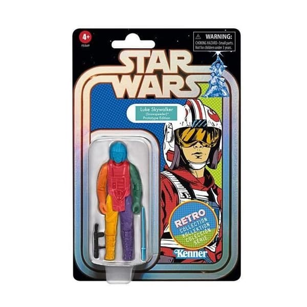 Retro samlingsfigur - Star Wars - Flerfärgad Luke Skywalker (snöhastighet)