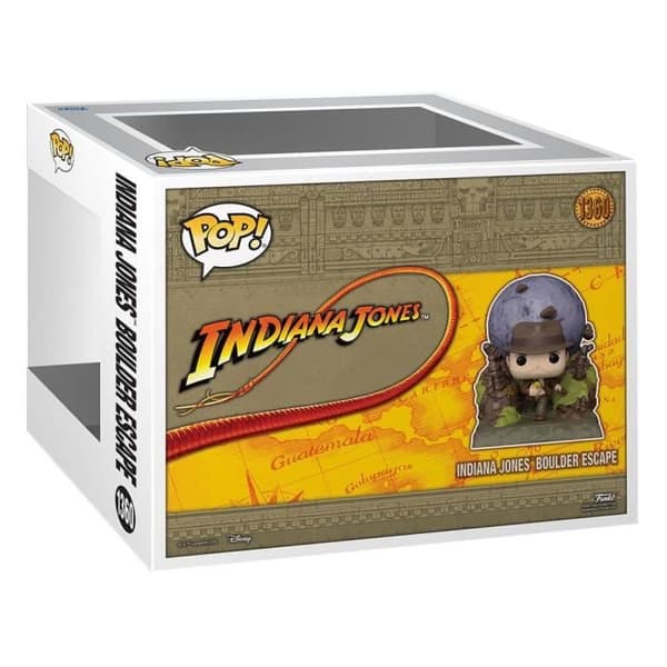 Indiana Jones Pack 2 Pop Moment! - Funko - Boulder SCN 9 cm