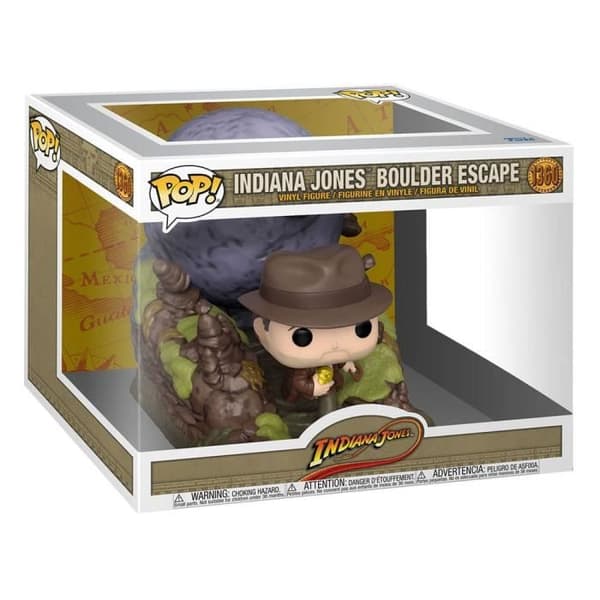 Indiana Jones Pack 2 Pop Moment! - Funko - Boulder SCN 9 cm