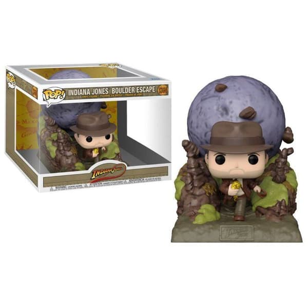 Indiana Jones Pack 2 Pop Moment! - Funko - Boulder SCN 9 cm