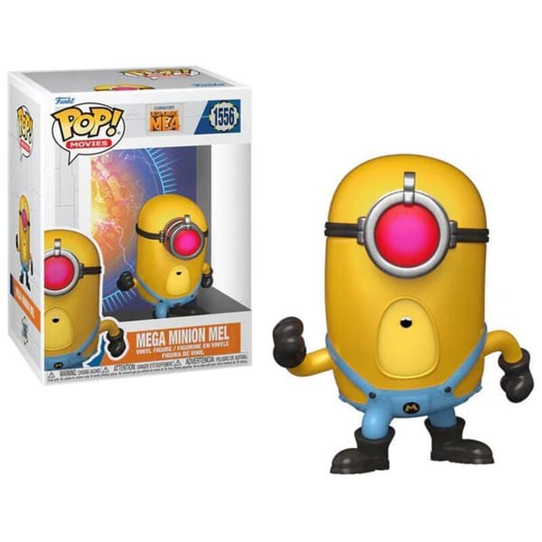 Figurine - Funko - Super Mel - Gul - Dumma Mej 4 - Pop! Filmer N° 1556