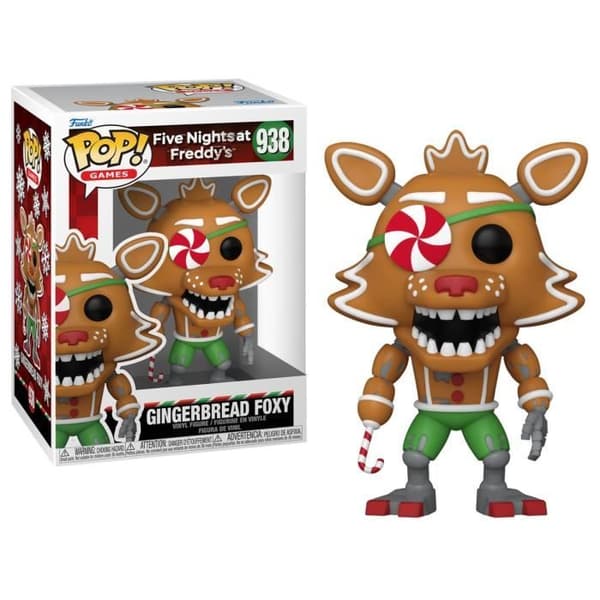 FEM NÄTTER PÅ FREDDY'S - POP-spel nr 938 - Foxy "Pepparkakor"