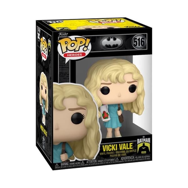 Figurine i vinyl - Funko Pop! - Batman 1989 - Vicki Vale - 9,5 cm - Officiell produkt