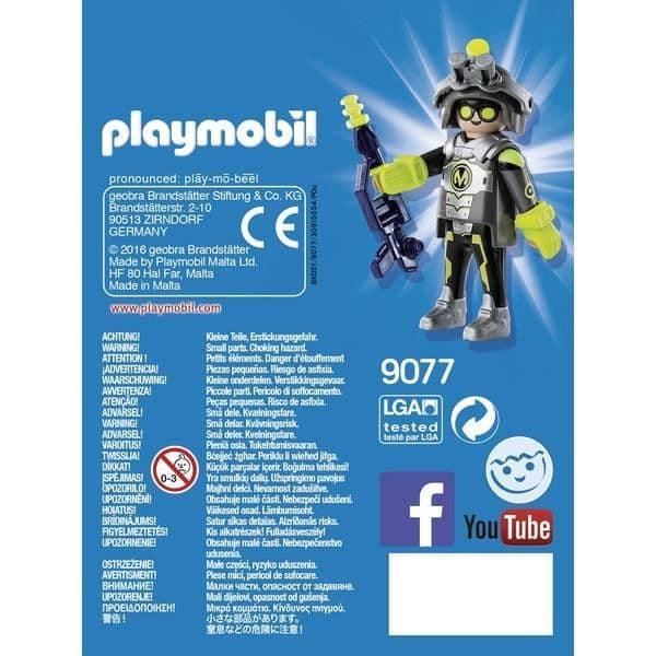 PLAYMOBIL - Mega Masters Spy - Playmo-Friends - Miniatyrfigur - Blandat - Från 4 år