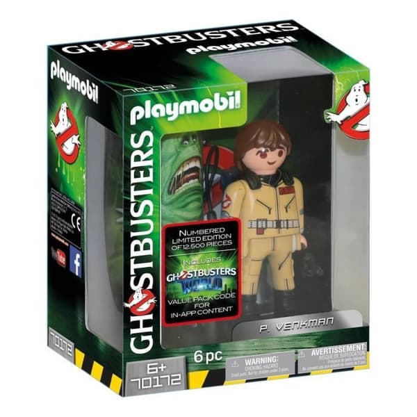 PLAYMOBIL Ghostbusters™ Collector's Edition P. Venkman - 15 cm figur - från 6 år och uppåt