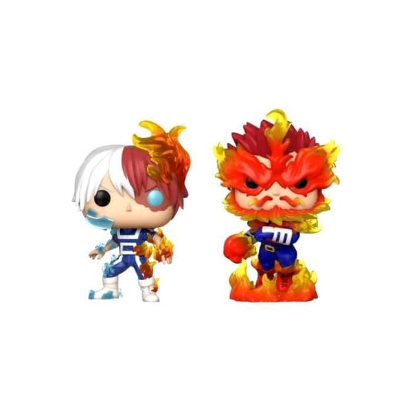 Funko Pop Animation My Hero Academia 2 Shoto Todoroki och Endeavour Figure Pack