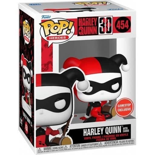 Funko Pop! DC: Harley Quinn Takeover - Harley Quinn (med kort) - Smartoys Exklusivt
