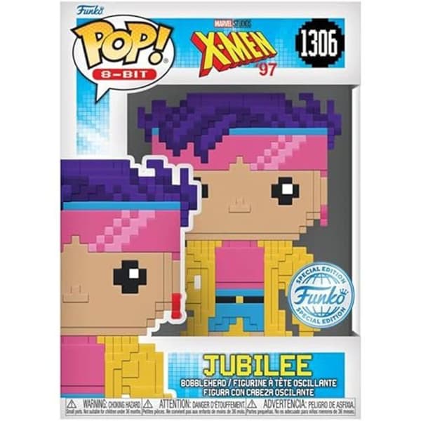 Figurine - Funko - X-Men 97 Jubilee 8-Bit - Marvel - Pop!
