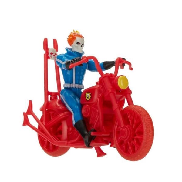 Figur Ghost Rider med motorcykel Marvel Retro Collection