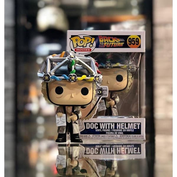 Funko Pop! Back to the Future S4 Doc med hjälm