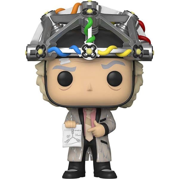 Funko Pop! Back to the Future S4 Doc med hjälm