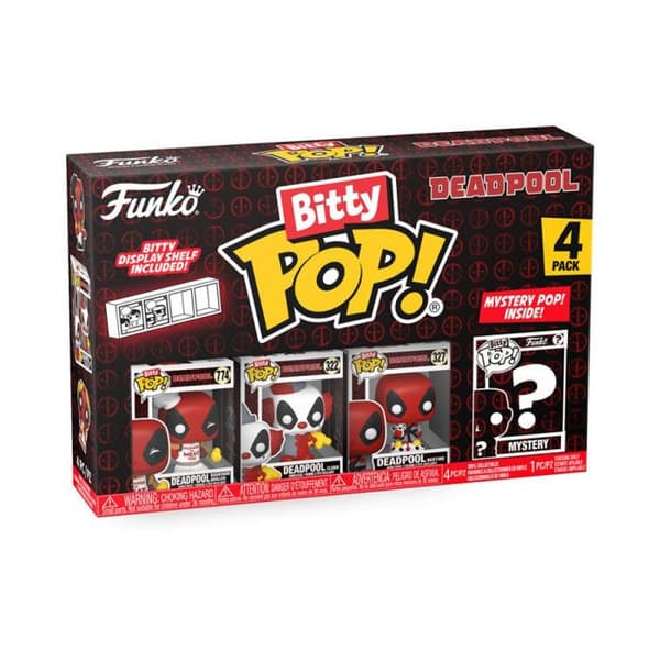 Funko Bitty Pop Deadpool BBQ Master Figure 4PK