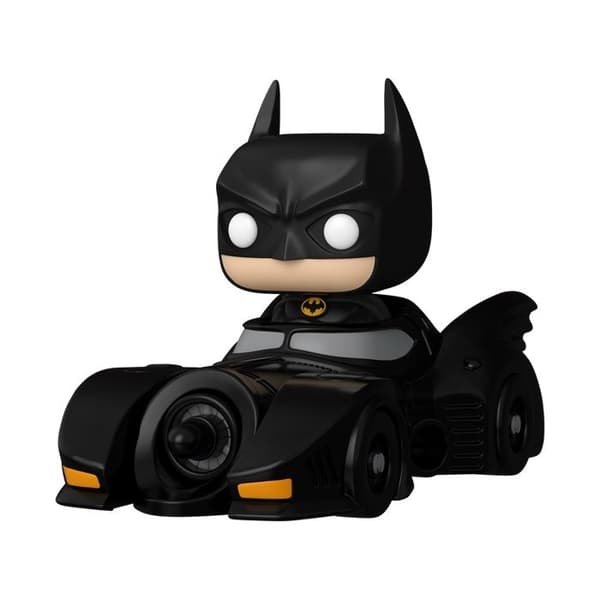 Figur - FUNKO - Pop Ride DLX N° 522 - Batman med Batmobile - 85-årsjubileum - Unisex