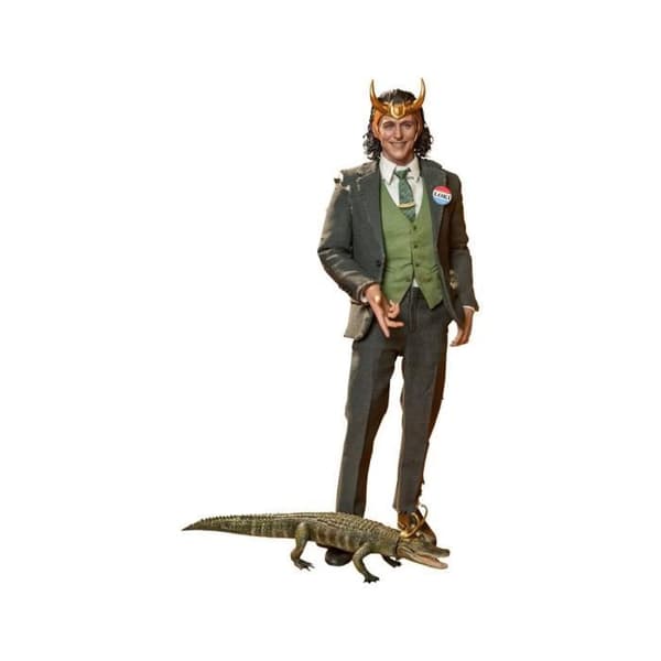 Figur 1/6 President Loki 31 cm - HOT TOYS - Loke - Mixed - Marvel - Interiör