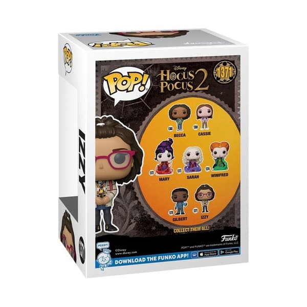 Pop! Disney Hocus Pocus 2 - Izzy - FUNKO - Grå - Flerfärgad - Pop Collection!