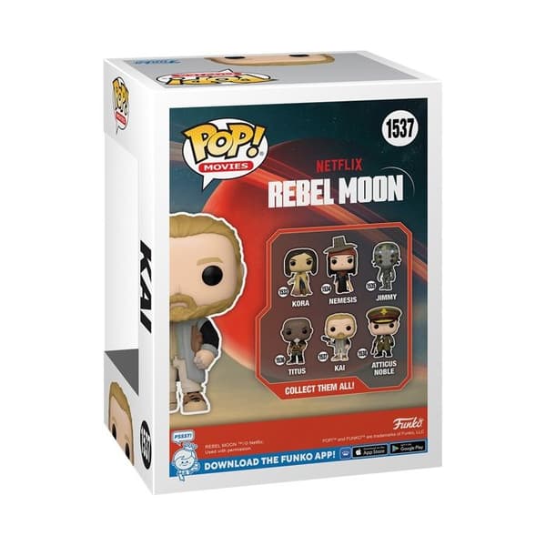 Figur - Funko - Netflix: Rebel Moon - Kai - Vinyl - 9 cm - Vuxen - Blandat