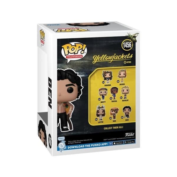 POP! - Funko - Yellowjackets - Ben modell - 9 cm - Gul - Mixed