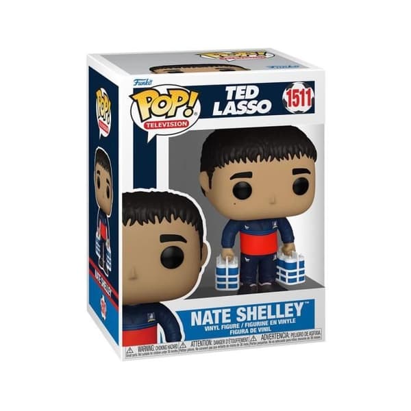Figurine POP! - Funko - Ted Lasso - Nate med vatten - 9 cm - Vuxen - Blandat
