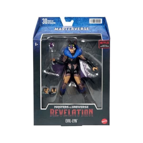 Figurine - MATTEL - Masters of the Universe: Revelation Masterverse - Evil-Lyn - Vit - För vuxen