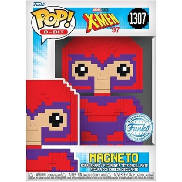 Funko X-Men 97 Magneto 8-bitars figur - Marvel - Pop! - 8-bitars magnet
