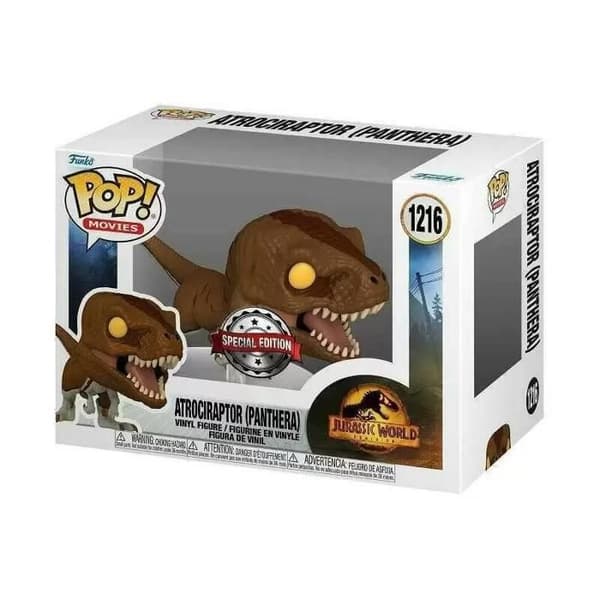 Funko Pop! N°1216 - Jurassic World - Atrociraptor (panthera)