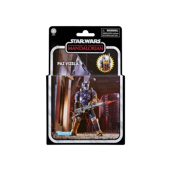 Figurine - Hasbro - Star Wars : The Mandalorian - Paz Vizsla 10 cm - Samlarfigur - Mixad