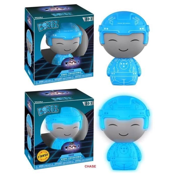 1x Tron Vinyl Sugar Dorbz Vinylfigurer Tron 8 cm Disney