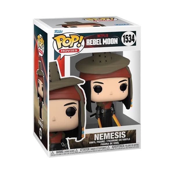 Figur - FUNKO - Funko Pop! Filmer: Netflix: Rebel Moon - Nemesis - Flerfärgad - Grå - Vuxen