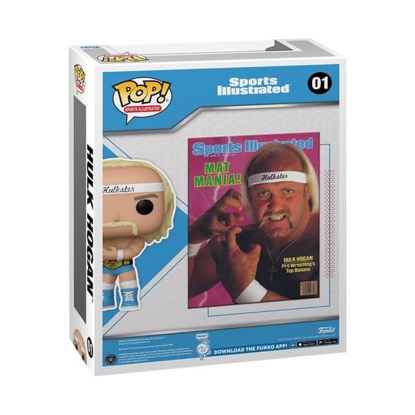Figurine POP! - Funko - Hulk Hogan - 9 cm - Omslag SI Magazine - Blandet