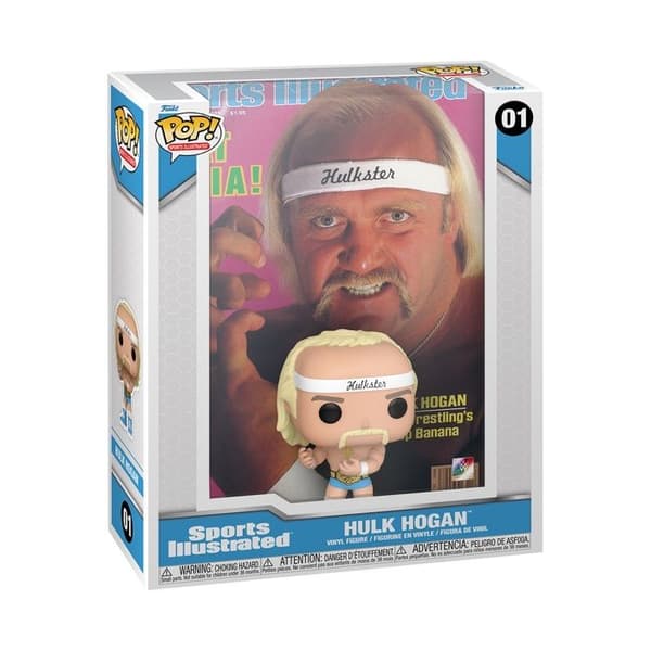 Figurine POP! - Funko - Hulk Hogan - 9 cm - Omslag SI Magazine - Blandet