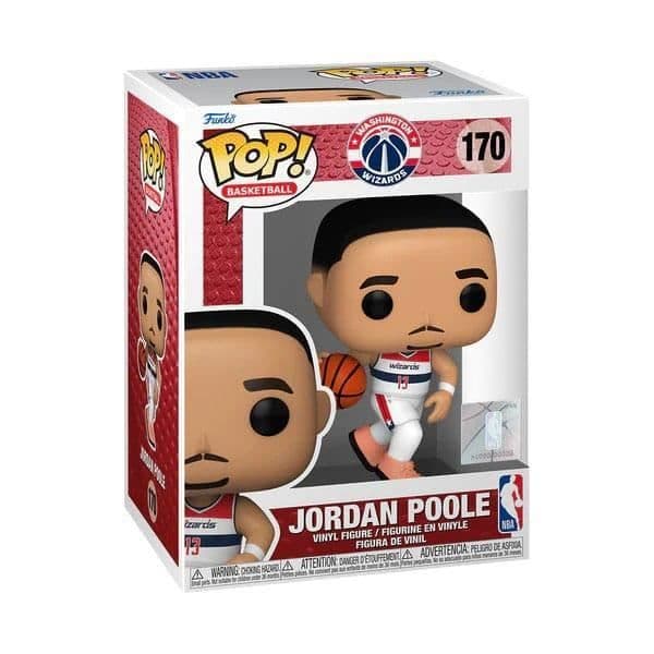 Vinylfigur NBA LEGENDER POP SPORTS WARRIORS- JORDAN POOLE 9 CM FUN - FUNKO