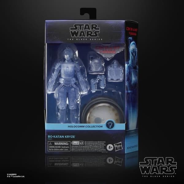 Figurin - HASBRO - Bo-Katan Kryze - Holocomm Collection - Star Wars The Black Series