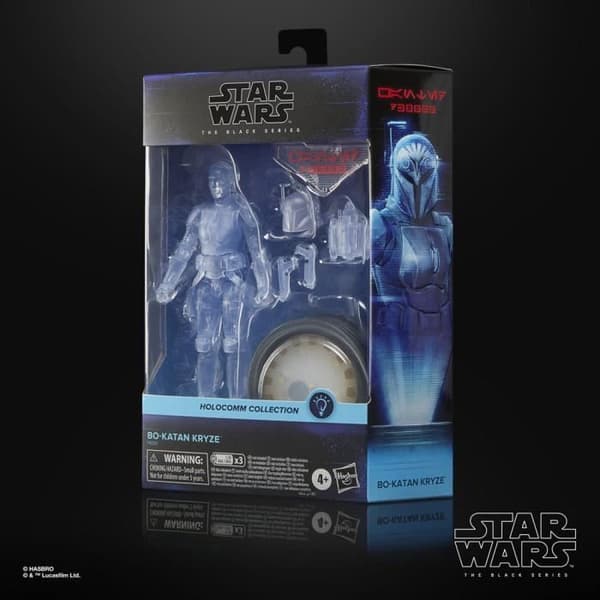 Figurin - HASBRO - Bo-Katan Kryze - Holocomm Collection - Star Wars The Black Series