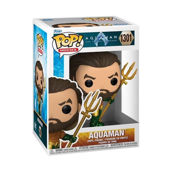 Funko Pop! Filmer: Aquaman och det förlorade kungariket - Aquaman hjälte dräkt