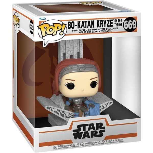 Funko Pop! Dlx - Star Wars The Mandalorian - S9 Bo Katan W/tron