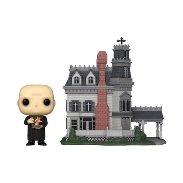 Leksak - FUNKO - Addams House med Uncle Fetid - Svart - 3 år och uppåt - Inomhus - Blandat - Pop!